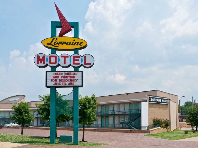 National Civil Rights Museum housed in the Lorraine Motel, where Martin Luther King Jr. was assassinated.